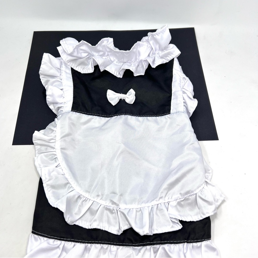 French Maid dog Costume Size M